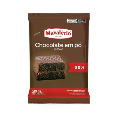 Imagem de Chocolate em pó solúvel 50 cacau 1kg mavalério
