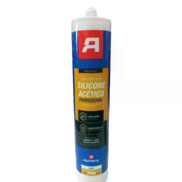Imagem de Silicone branco acetico - autofix- sabauto