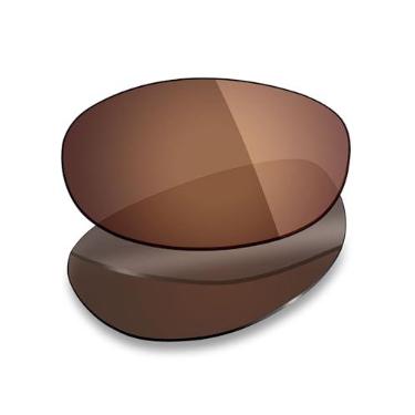 Imagem de Mryok Lentes de substituição para Oakley Eye Jacket 1.0 - Opções, Polarizado - Marrom bronze, One Size