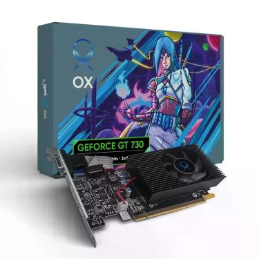 Imagem de Placa de Vídeo OX NVIDIA GeForce GT730 4GB DDR3 128bit - Get OX