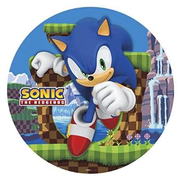 Imagem de Painel Redondo Sonic Tecido Sublimado - 1,55m