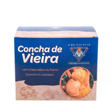 Imagem de Concha de Vieira O Rei das Ovas  10 unidades
