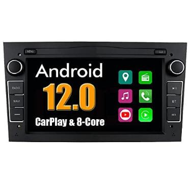 Imagem de RoverOne Central Multimídia para Opel Zafira Astra H Antara Corsa D C Vivaro Vectra com CarPlay Android Auto Navegação GPS Bluetooth Radio Estéreo WiFi