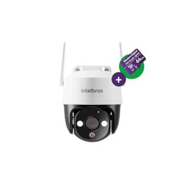 Imagem de Câmera Inteligente iM7+3MP de Resolução com Cartão MicroSD 64GB Branca Intelbras
