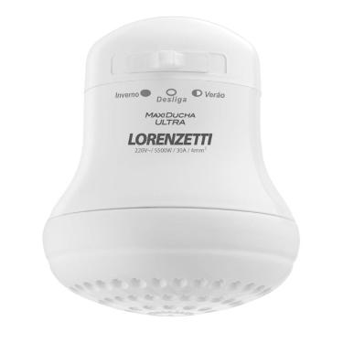 Imagem de Chuveiro Maxi Ducha Ultra 5500w 220v Chuveiro Elétrico 220v Lorenzetti