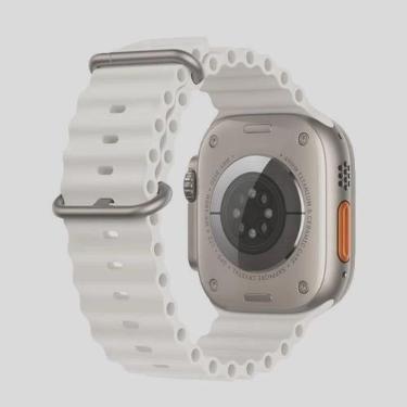 Imagem de Pulseira Silicone Oceano compativel Apple Watch 42mm 44mm 45mm 49Mm La