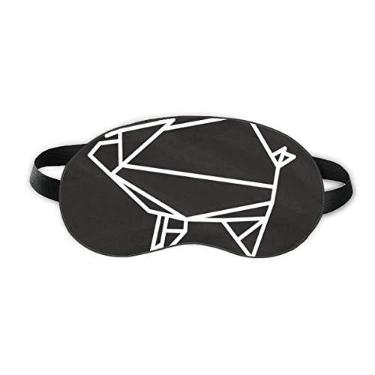Imagem de Abstrato origami porco geométrico sono sombra sombra sombra macia noite
