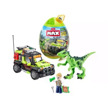 Imagem de Blocos de Montar Max Dino Adventure Egg Capsule - Candide 252 Peças