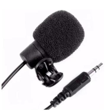 Imagem de Microfone Lapela Plug P2 Estereo Lt-258 Semi Qualidade Boa - A.R Varie