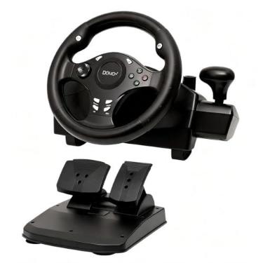 Imagem de DOYO Racing Wheel,270° Steering Wheel with Pedals & Shifter, Vibration, for PC, PS4 & Xbox