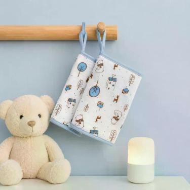 Imagem de Toalha Fraldinha de Boca Bebe Soft 100% Algodão Chupeta Absorvente Pre