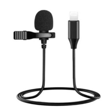 Imagem de Microfone Para iPhone De Lapela Profissional Stereo Bom - A.R Variedad