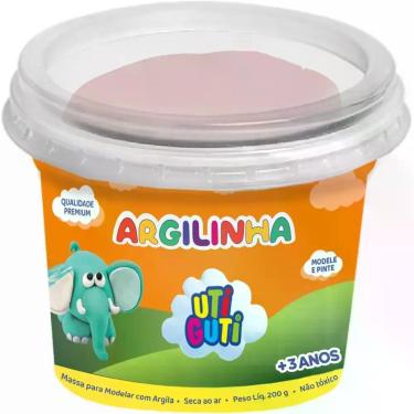 Imagem de Massa para Modelar Utiguti Argilinha 200G CX.C/12
