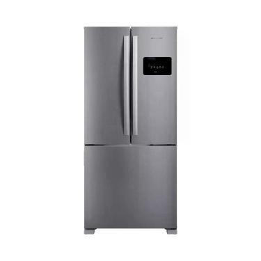 Imagem de Geladeira Brastemp French Door Frost Free Inverter 559L Twist Ice Advanced BRO85MK Inox 220V