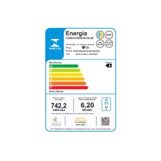 Imagem de Ar-Condicionado Split Hi Wall LG Dual Inverter Voice Artcool UV Nano 18000 BTUs Quente/Frio Inverter S4-W18KLRXC