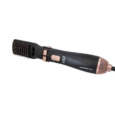 Imagem de ESCOVA MULTIFUNCIONAL LIZZ PRO SUPER ION 1300W 5 EM 1-220V - SECADORA, MODELADORA, ALISADORA, ANTI FRIZZ
