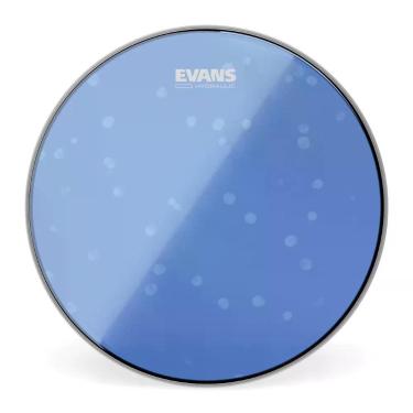 Imagem de Pele para Bateria Evans Hydraulic TT14HB Caixa Surdo 14'' com Dois Filmes Azul