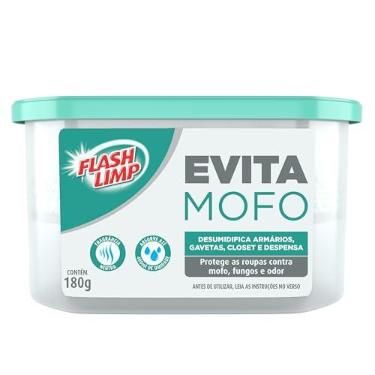 Imagem de Flash Limp - Evita Mofo para Armários Guarda Roupa 180g - AMO1881 - Branco