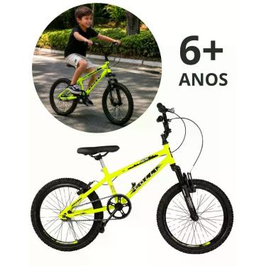 Imagem de Bicicleta Menino Aro 20 COLLI Strong Funny, C/ Freios Vbrake e Suspenç
