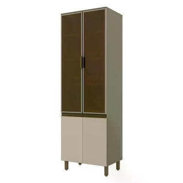Imagem de Cristaleira évelin 4 Portas Duna Cristal – Henn