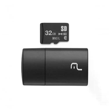 Imagem de Pen Drive 2 Em 1 Leitor Usb + Cartao De Memoria Classe...