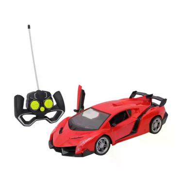 Imagem de Carrinho de Controle Remoto Super Sport Vermelho Brinquedo Infantil Zi