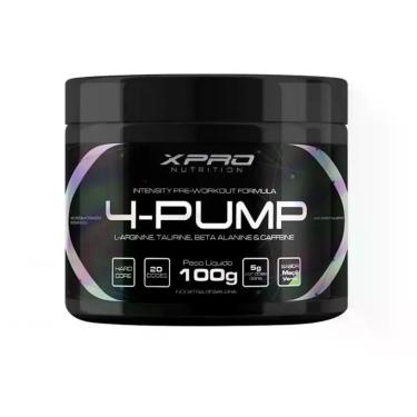 Imagem de 4-Pump Pre-Workout (100g) - Sabor: Maçã Verde - X-Pro Nutrition