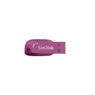 Imagem de Pen Drive 64GB SanDisk Ultra Shift, USB 3.2, Roxo - SDCZ410-064G-G46CO