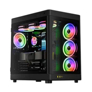 Imagem de Gabinete Gamer, Gamdias Neso P1 B, FULL Tower, Preto