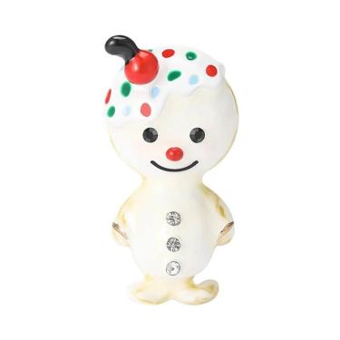 Imagem de Broches De Natal Unissex Femininos Com Strass De Boneco De Neve, Alfin