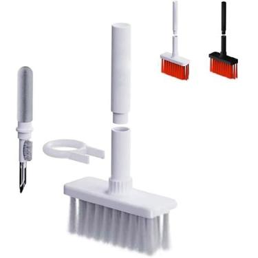 Imagem de Kit Escova De Limpeza Multifuncional 5 em 1Para Teclado Gamer Teclado Comum Fones de Ouvido Caixa Do Fone De Ouvido Cores Sortidas