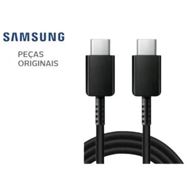 Imagem de Cabo USB-C Super Rápido 25W Preto Galaxy S21/S21 Ultra - Samsung