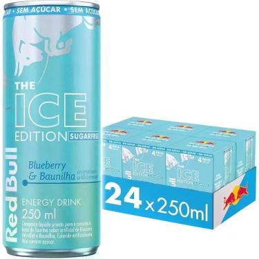 Imagem de Energético Sem Açúcar Red Bull Blueberry e Baunilha 250 ml 24 latas
