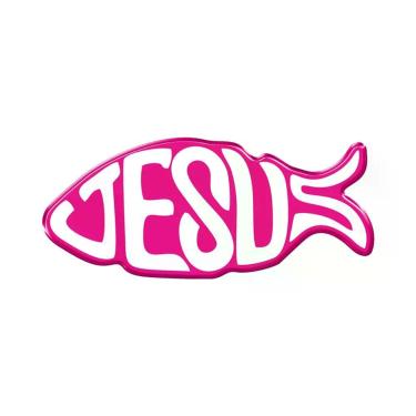 Imagem de Adesivo Decorativo Para Veiculo, Moto, Capacete, Em Relevo Facil Aplicação Jesus Rosa