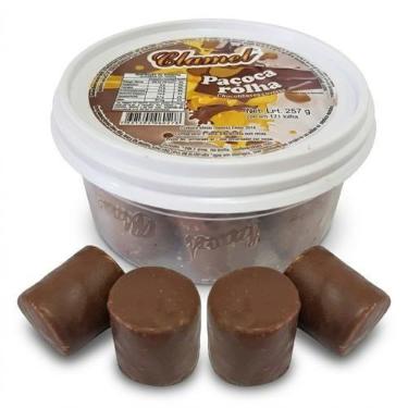 Imagem de Paçoca Pacoquita Rolha Chocolate Amendoim Pote 252g 12 Unidades Festa 