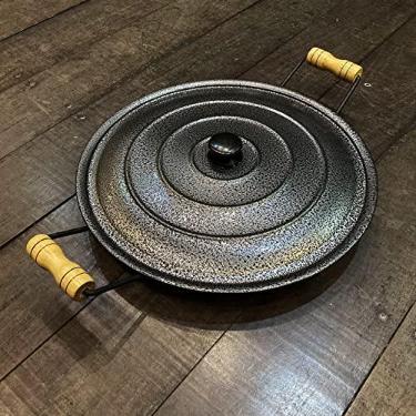 Imagem de Disco de arado com Tampa Ideal Para Porção Rústico (41 cm)