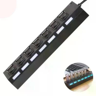 Imagem de Hub USB 7 Portas Para Uso Intensivo - Brup