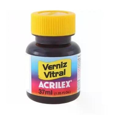 Imagem de Verniz Vitral Acrilex 37 Ml Cor Preto 520