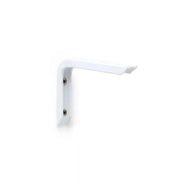 Imagem de kit 4x Suporte de Alumínio 12 cm Branco - Bemfixa