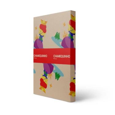 Imagem de Papel Cartolina Branca Escolar 50X66CM.150G. - Chamex