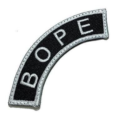 Imagem de M0045V 02 BOPE Patch Bordado Fecho Contato Gancho