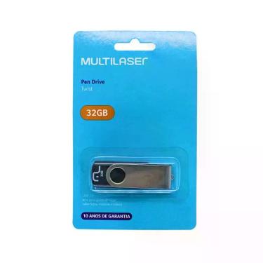 Imagem de Pen Drive Multilaser Twist 32GB, 32GB