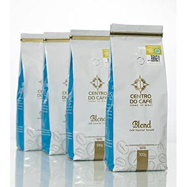 Imagem de Centro do Café Carmo de Minas Cafés Especiais Kit de 4 Blend 500gr Moído