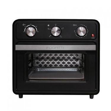 Imagem de Forno Fryer Elétrico De Bancada 22 Litros Fogatti Black Preto 110v, 11