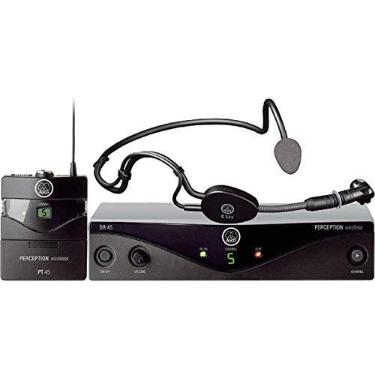 Imagem de Microfone Sem Fio Pw45 Set U2 Sport Akg Headset Perception