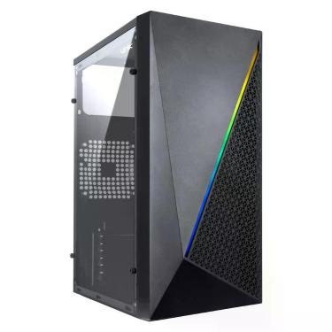 Imagem de Gabinete Gamer Vinik Murk Preto Lateral Acrilico - Ggmacbk