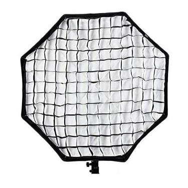 Imagem de Sombrinha Octagonal Octabox Softbox Haze Com Grid/Colmeia - 95cm