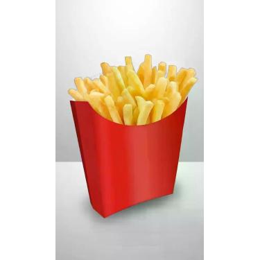 Imagem de Caixinha para Batata Frita - Vermelha - 100 Unidades - Congratulations