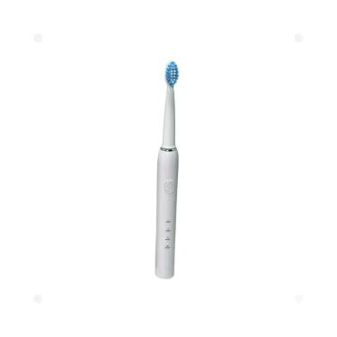Imagem de Escova de Dente Elétrica Sônica Branco Recarregável com 6 Modos de Escovação IPX7 Bivolt