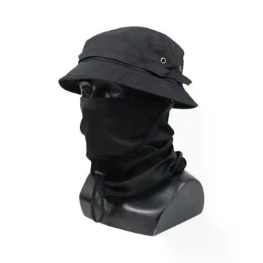 Imagem de Conjunto De Chapéu Tático Multicam E Protetor De Pescoço Para Proteção